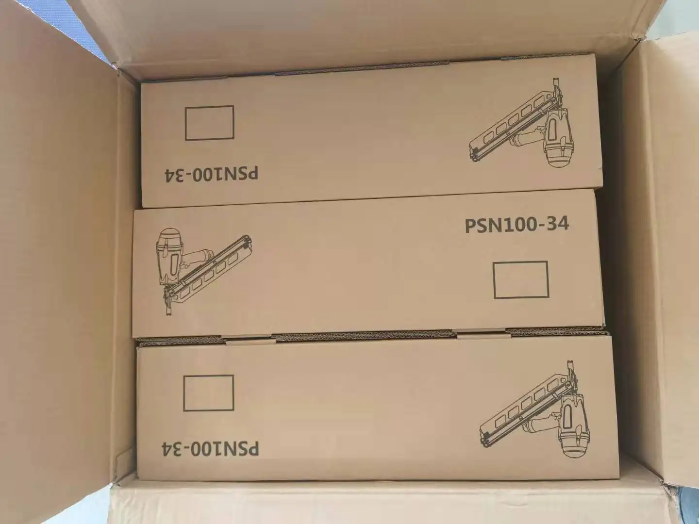 Psn100-34 Air Framing Nailer for 34 Degree Paper Strip Nail