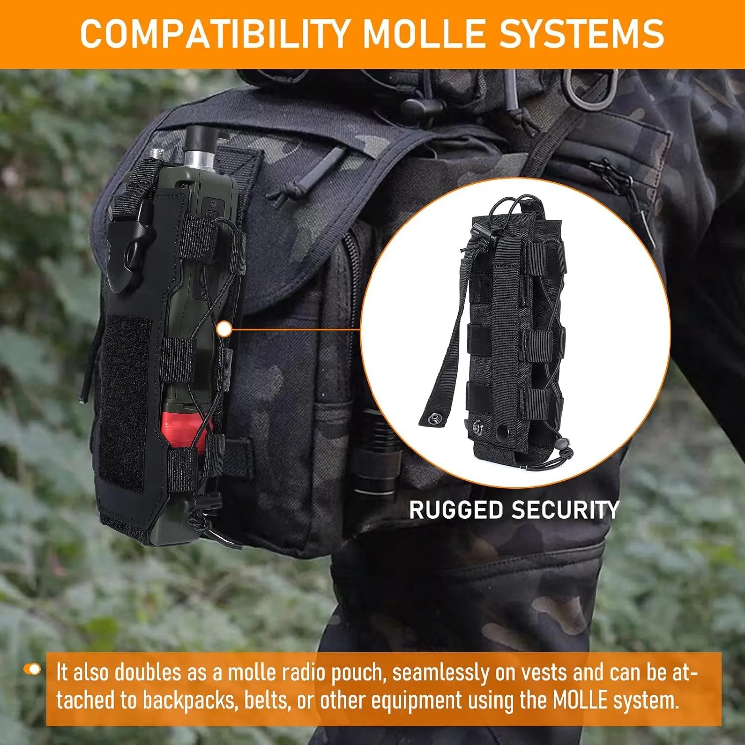 Custom Outdoor Cycling Bike Front Handle Bar Bag Waterproof Bicycle Handlebar Bag  water bottle  Bag manufacturer direct sales