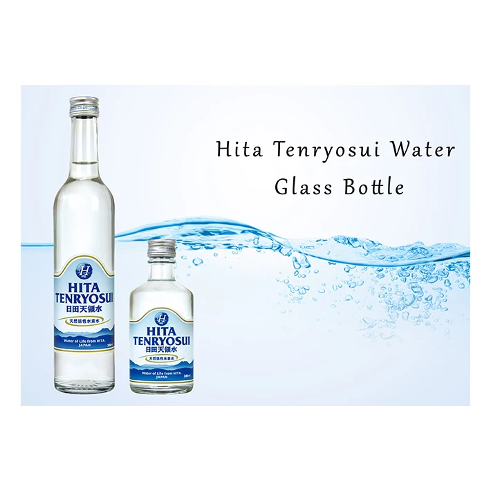 Weakly alkaline safe drinking glass bottle Japanese rich hydrogen water