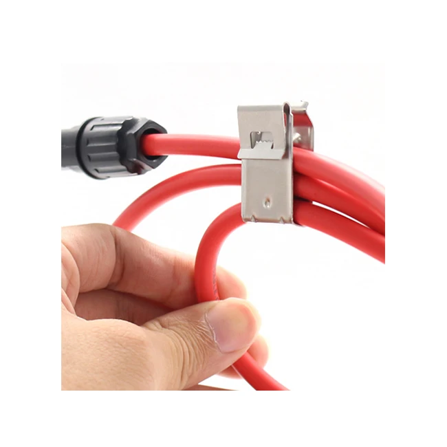Angels CC245 Solar Cable Routing Pv Wire Cable Clips Pv Wire Clip Fastener