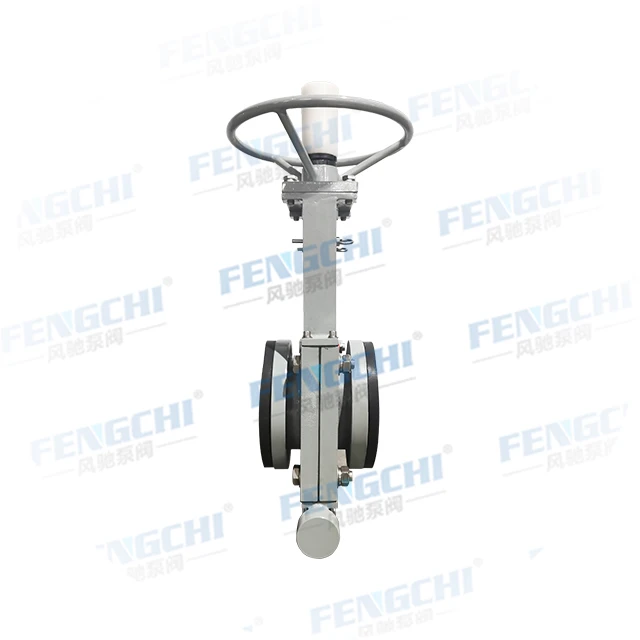 Slurry knife gate valve size can be customized