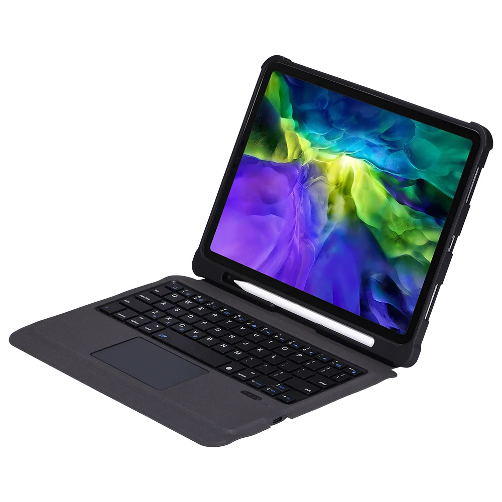 Removable Mini Wireless Keyboard Cover For Surface Pro for ipad air/air2/pro 9.7/new ipad (2017/2018)