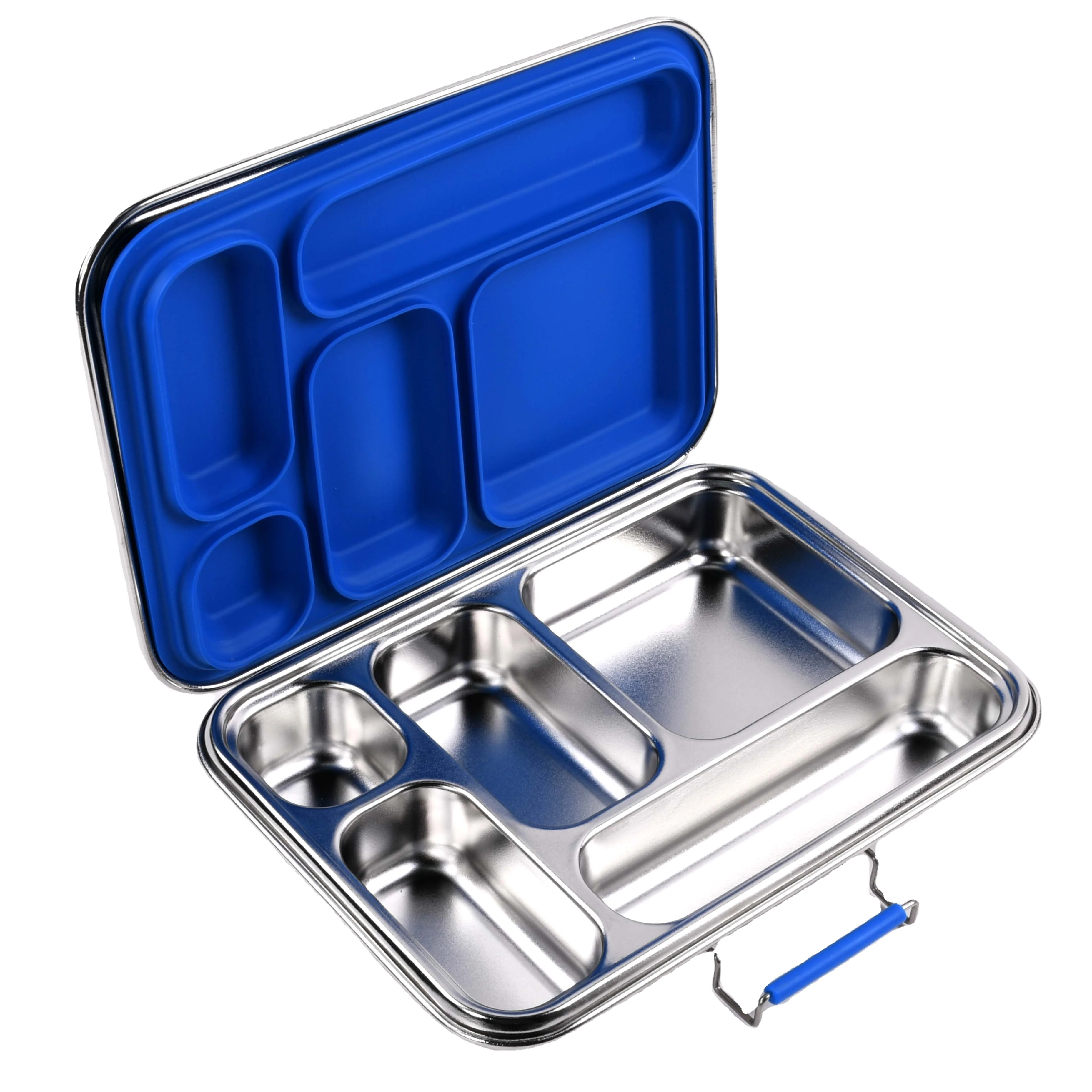 Aohea 304 SS bento для детей металлическая коробка завтрака жесткая оболочка