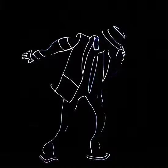 Luminescent Heart Man suit EL wire Glowing Gloves Clothes Dance wear led costume