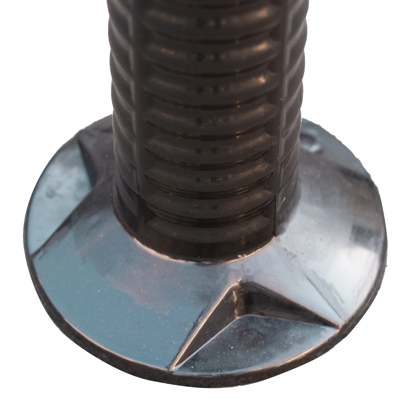 Wholesale 75CM High Quality Flexible Traffic Safety Black PU Warning Post