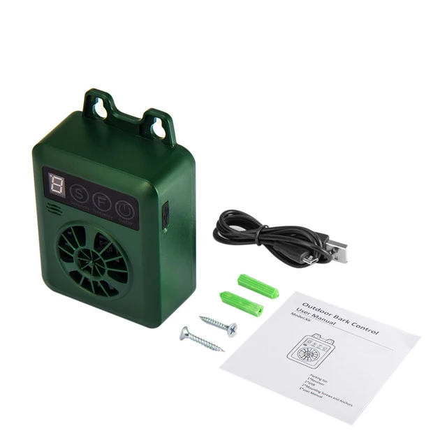 Hot Selling Dog Equipment Rechargeable and IP4 50ft Control Ultrasonic Dog Barking Deterrent