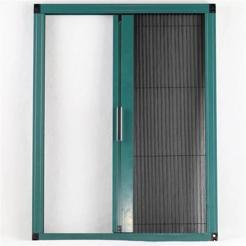 16*16 Mesh Black Polyester Plisse Pleated Window Screen Net Polyester Mosquito Insect Mesh