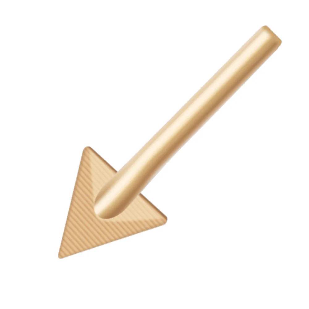 16mm/20mm Plastic bumper Repair triangular copper tip soldering iron tip wrinkle removal head