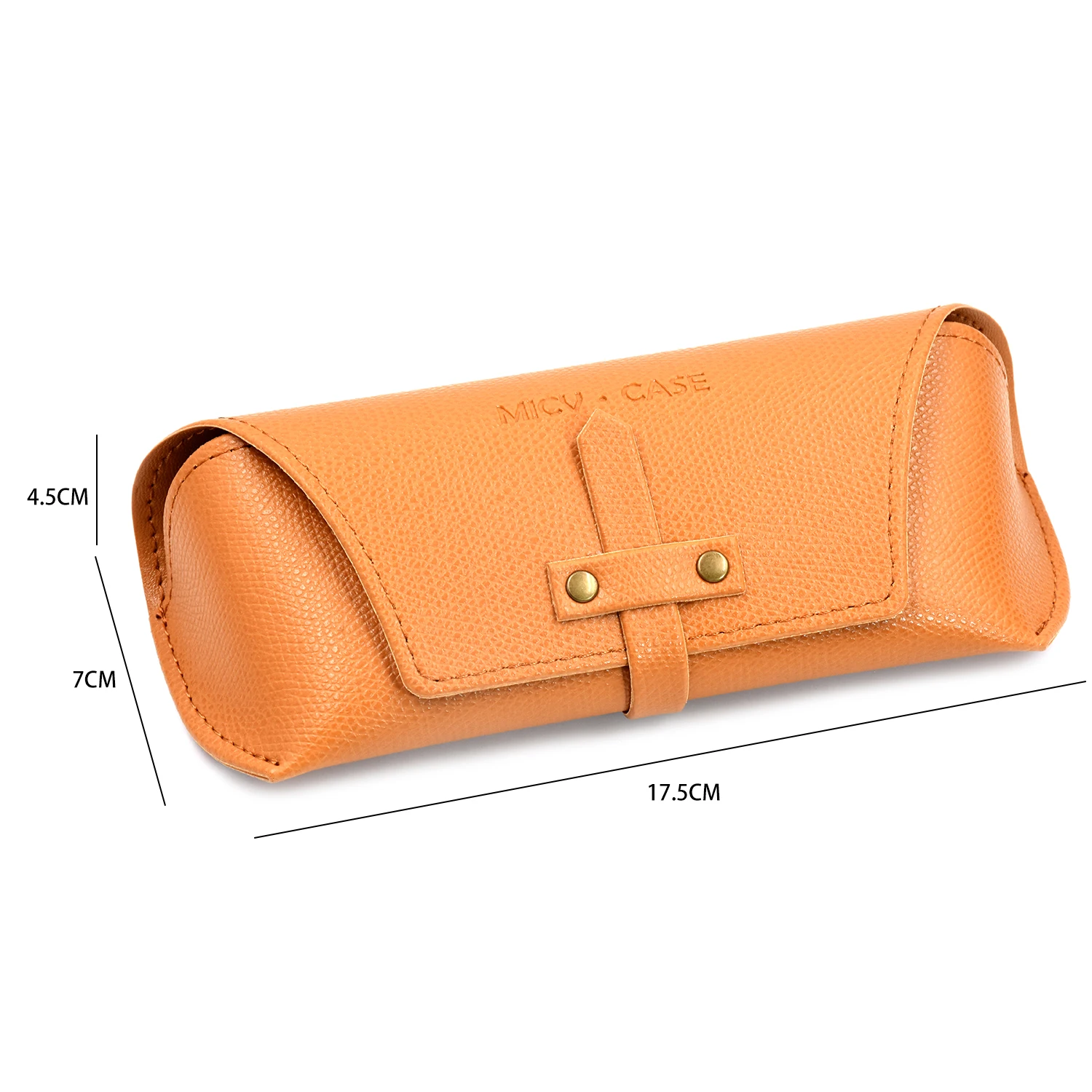 Bestpackaging personalize leather Sunglasses Bag glasses soft case travel luxury eyeglassessoft case with logo custom D8-R45