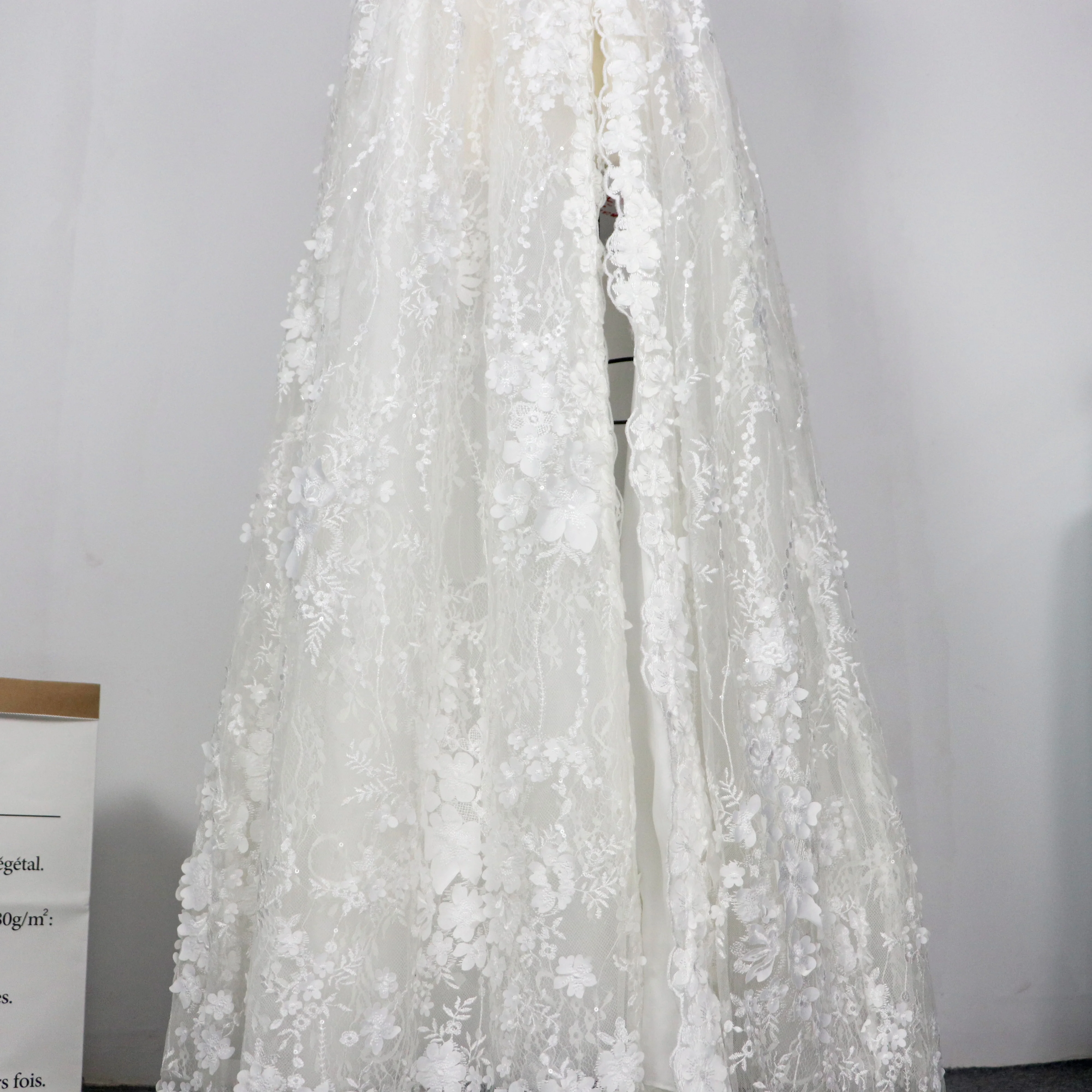 Горячая Распродажа красивое цветочное кружевное вечернее платье с открытой спиной