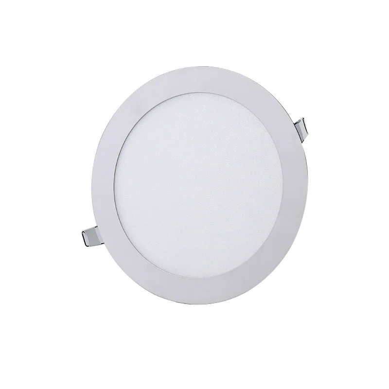 Led Panel Light Two-color Downlight Embedded Square Round Ultra-thin Flat Panel Led Panel Light Display