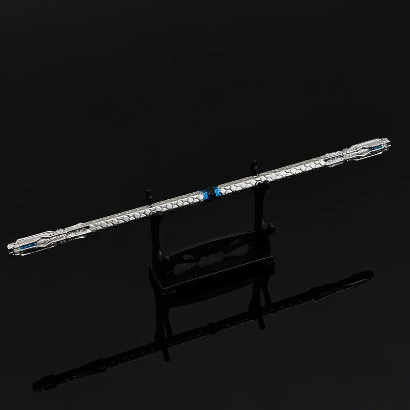 Legend of Spacewalker Animation Accessories Full Metal Stick Cold Weapon Model Key Chain Advanced Pendant  Toy Collection
