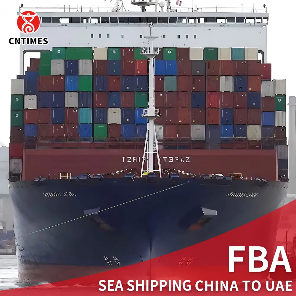 Professional 45HQ Full Container FCL Sea Shipping from China to USA/UAE FOB Delivery without China Warehouse Rent