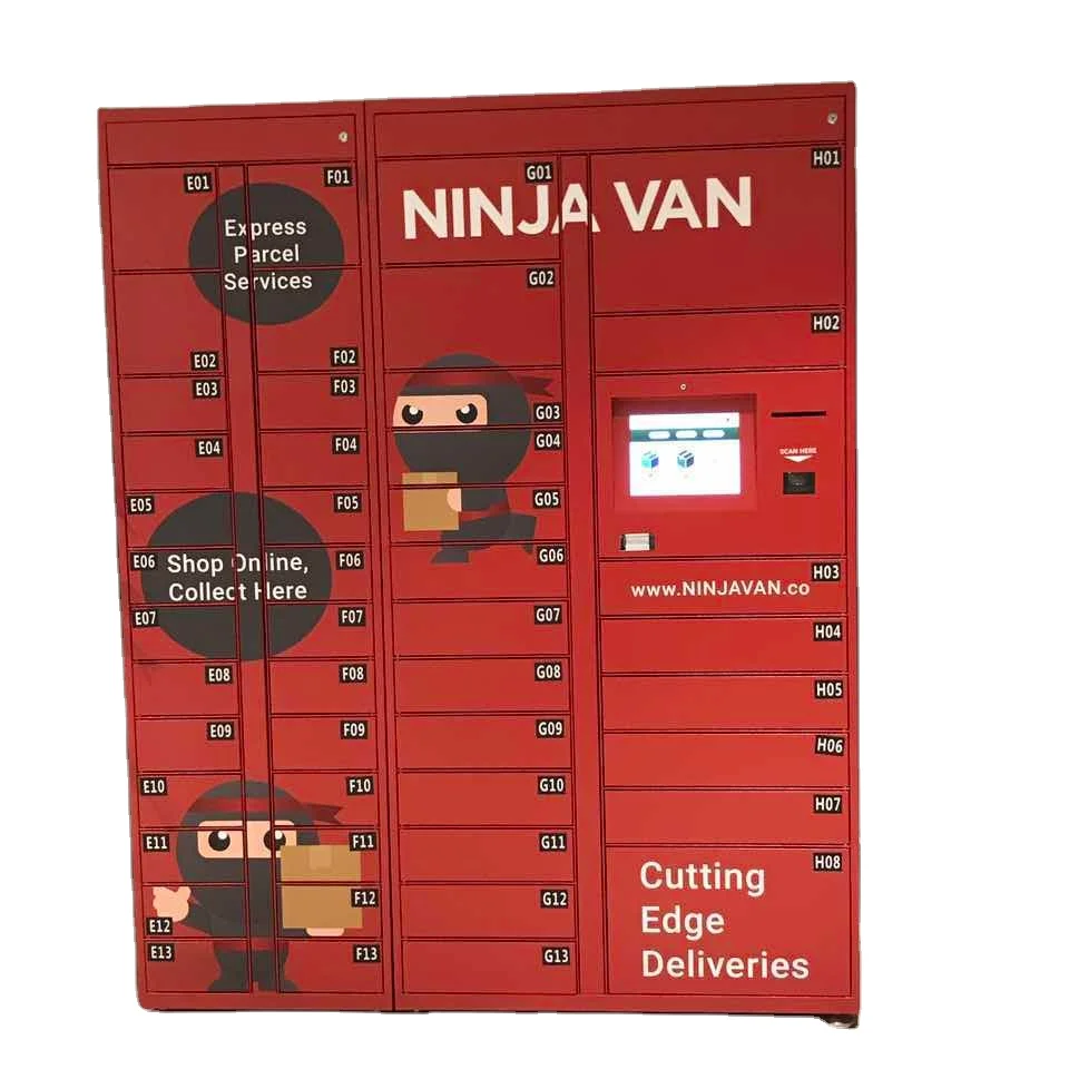 Смарт-шкафчики для пакетов, Шкафчики для квартир, интеллектуальная панельная станция