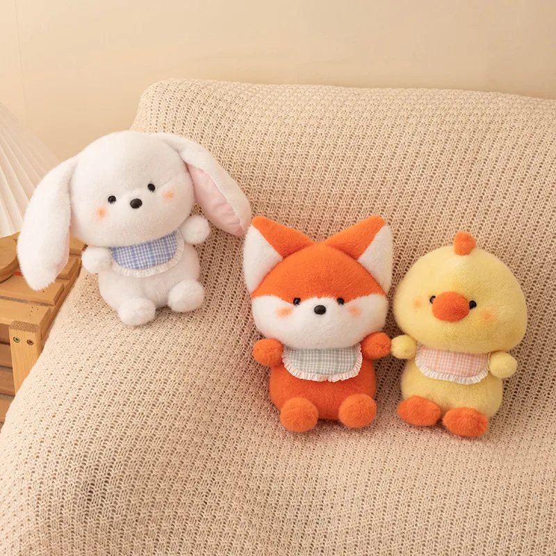 lovely stuffed animal toys,Smart and cute Small fox.Plush fox 17cmH,high quality.