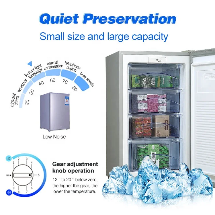 OEM 40L 60L 80L mini fridge single door fridges household home refrigerator