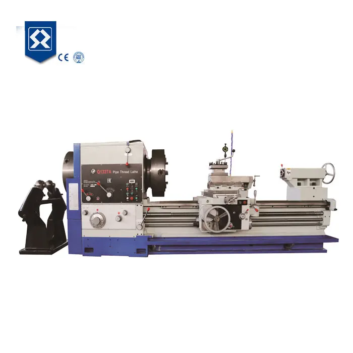 Metal 1m 2m 3m hobby  Horizontal Pipe Threading Lathe Machine Price for sale
