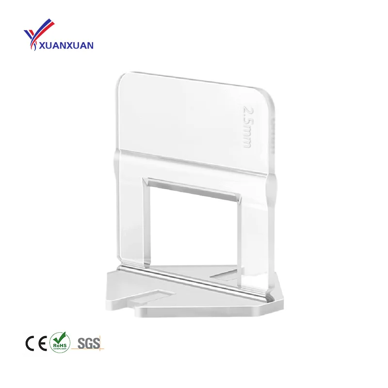 1.5mm Reusable Tile Leveling System High quality Floor Plastic  Spacer Leveling System