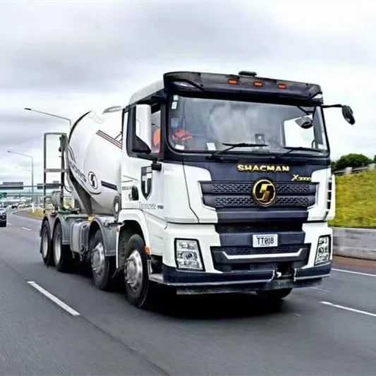 New Cement 10 14 Cubic Meter Concrete Mixer Shacman Concrete Mixer Truck