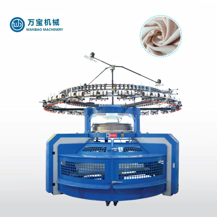 WANBAO Reverse/Face Terry Jacquard  Circular Knitting Machines for Knitted Velour  Baby Velvet Fabric