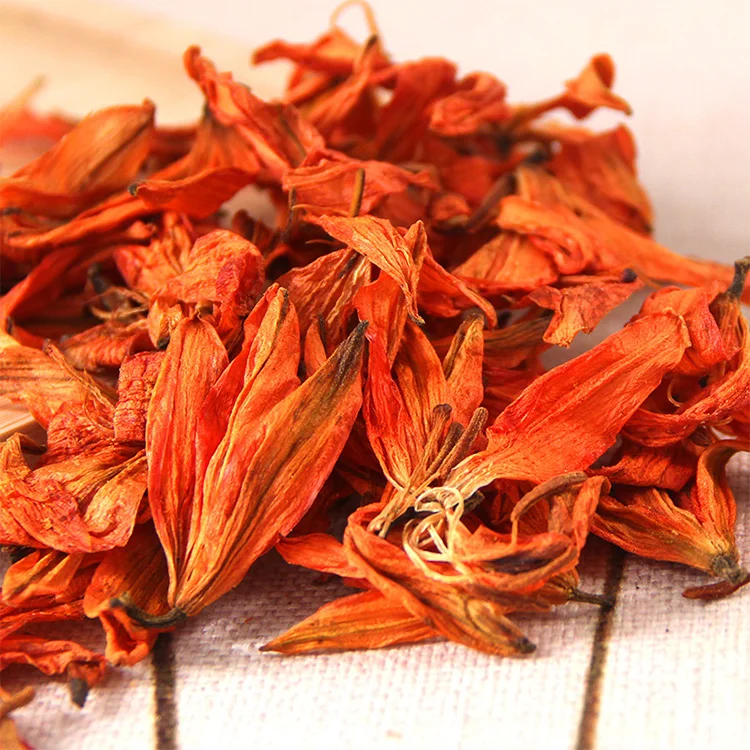 Ароматные натуральные цветы лилии, органические сушеные цветки лилии, полезный чай, китайский лилий