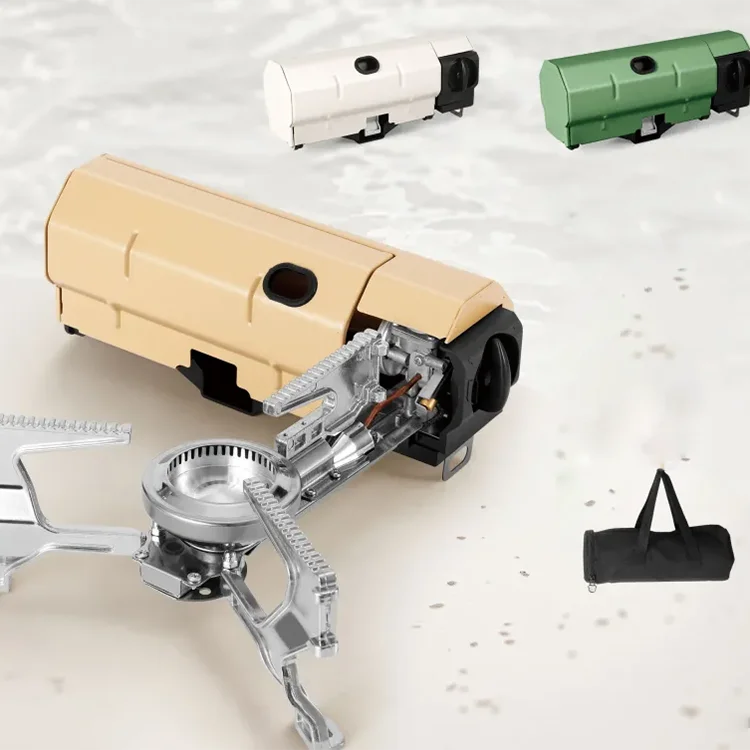 Camping Gas Stove Portable Folding Stove Outdoor Hiking Bbq Travel Cooking Grill Cooker Cassette Gas Burner