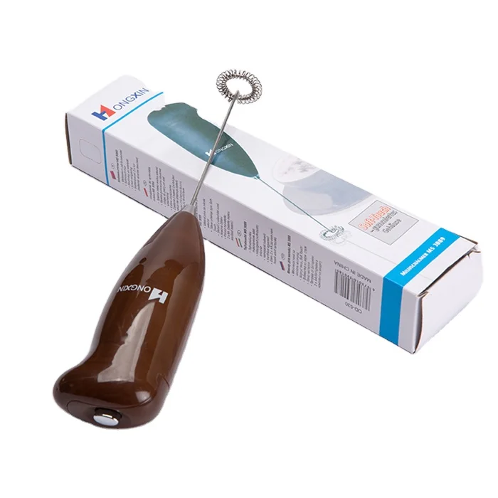 Fashion new design China custom milk beverage abs foam household electric whisk coffee mixer