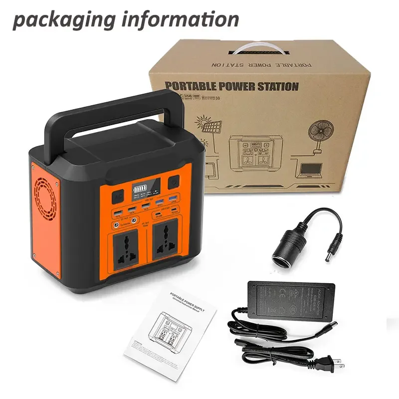 Wholesale 80000mAh Power Station 300W Power Supply Camping USB Type-C DC Solar Generator Portable Power Bank Station