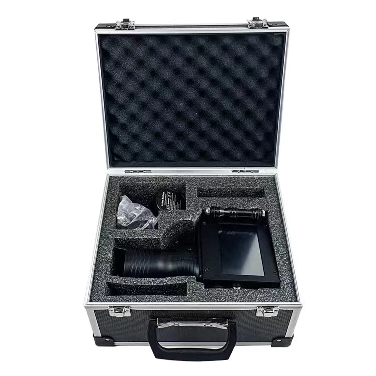 Black Hard Aluminum Tool Carrying Case with Foam Inside Aluminum Suit Case