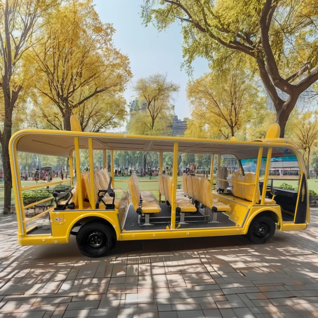 2024 Wuling L Series 23-Seats Sightseeing Bus Powered Electric Mini Bus Shuttle Bus for Group Travel / Electric Shuttle Car