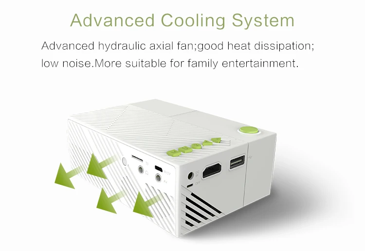 2020 portable Interactive Projector, Mini Smart Pico Projector Projector Stand