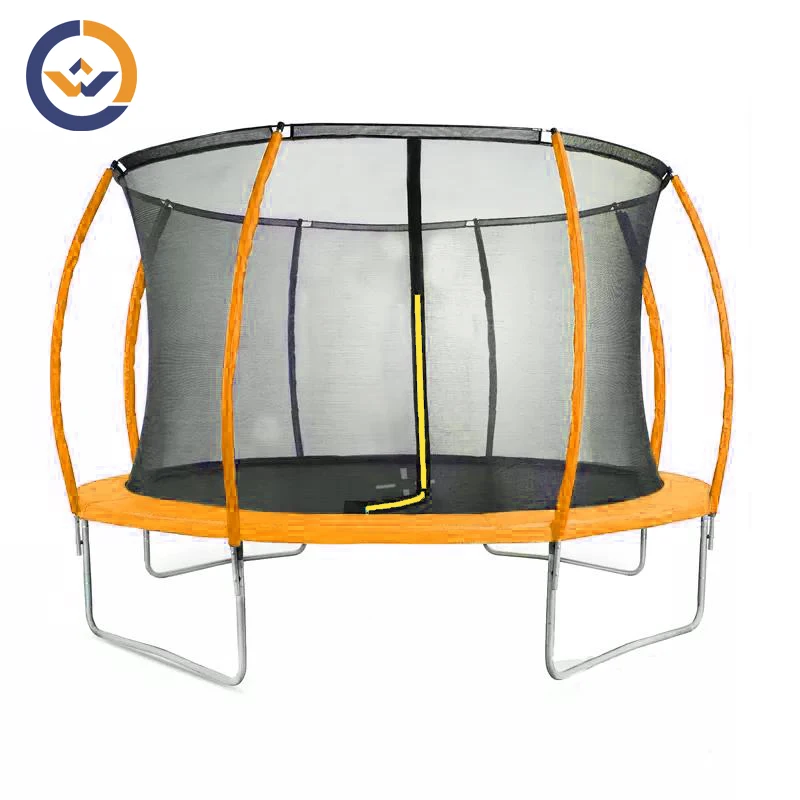 Outdoor Trampolines jumping entertainment 8FT 10FT 12FT Trampoline for children with safty enclosure