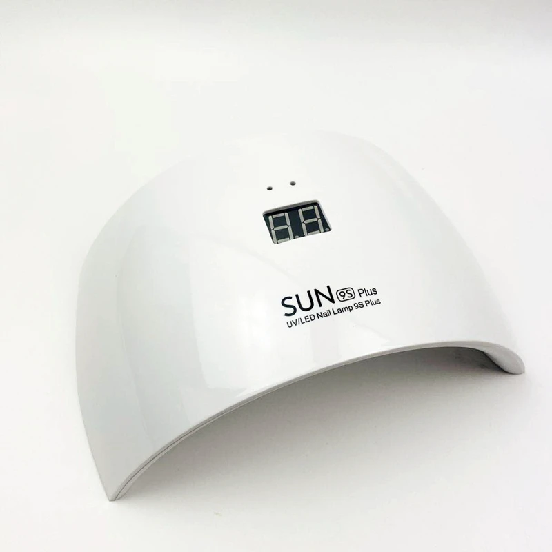 36 Вт Профессиональный Солнечная батарея с 9C 9S плюс Сушилка для ногтей Гель-лак Ce по ограничению на использование опасных материалов в производстве отверждения УФ светодиодная лампа умная машина для ног