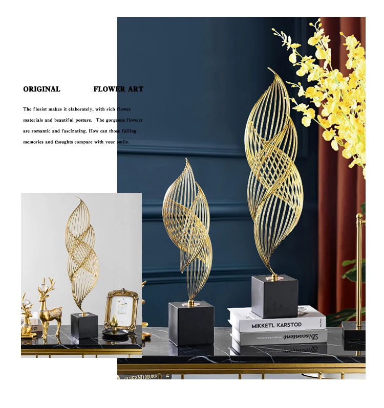 Modern Art Interior Design Ornamental Wrought Iron Iecoration Living Room Decorations