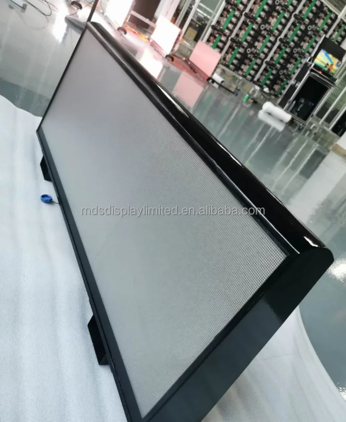 MDS P5 светодиодный 1050*413*137 мм такси дисплей Водонепроницаемый 4G Wifi наружный цифровой рекламный щит экран для