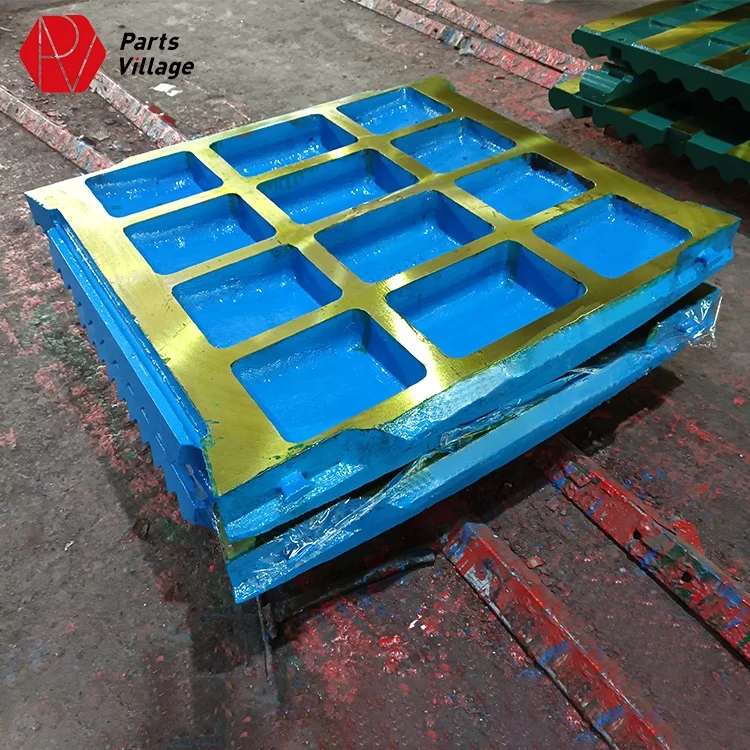 Factory Price top quality Ore Mining High Manganese Steel Structure Fixed Movable Jaw Plate