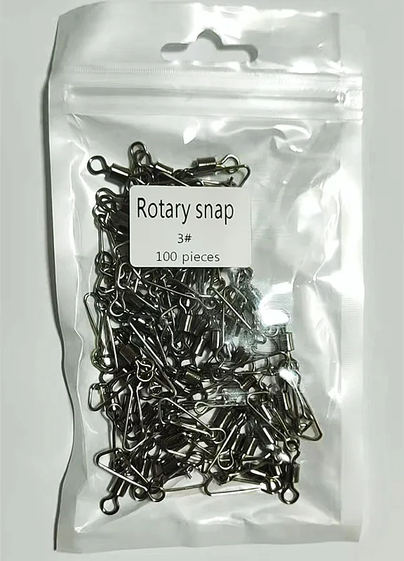 ROLLING SWIVEL WITH HOOKED SNAP wholesale fishing gear