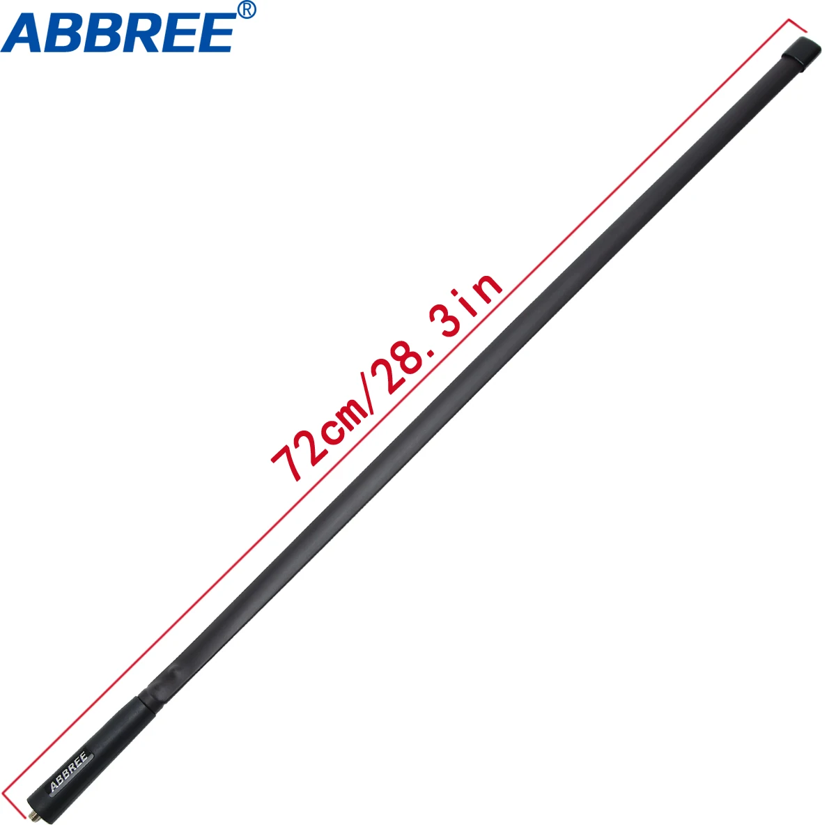 Abbree 72CM Tactical/Foldable Dual Band 144/430Mhz SMA-Female Antenna For BAOFENG UV5R 82 Radio Walkie Talkie  Antenna