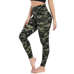 Chinese Factory black seamless camo yoga butt lift tights breathable scrunch butt booty leggings for workout running