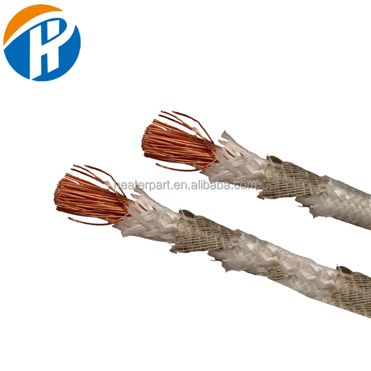 Mica High Temperature Cables 450 500 600 800 Degree Pure braided purity nickel wire for Lighting Use