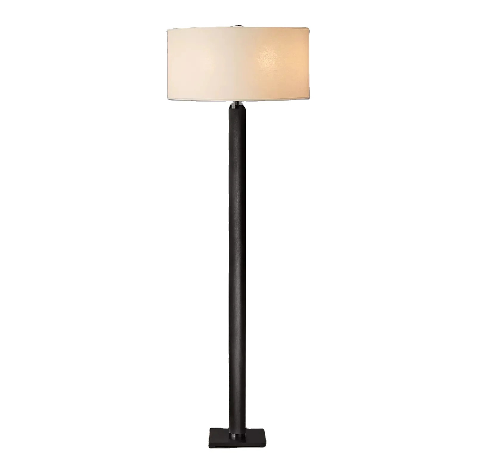Elegant Stand Lighting Vintage Led Floor Lamp Decorative Hotel Living Room Reading Room Utilitaire Knurled Floor Lamp FL2862/L2