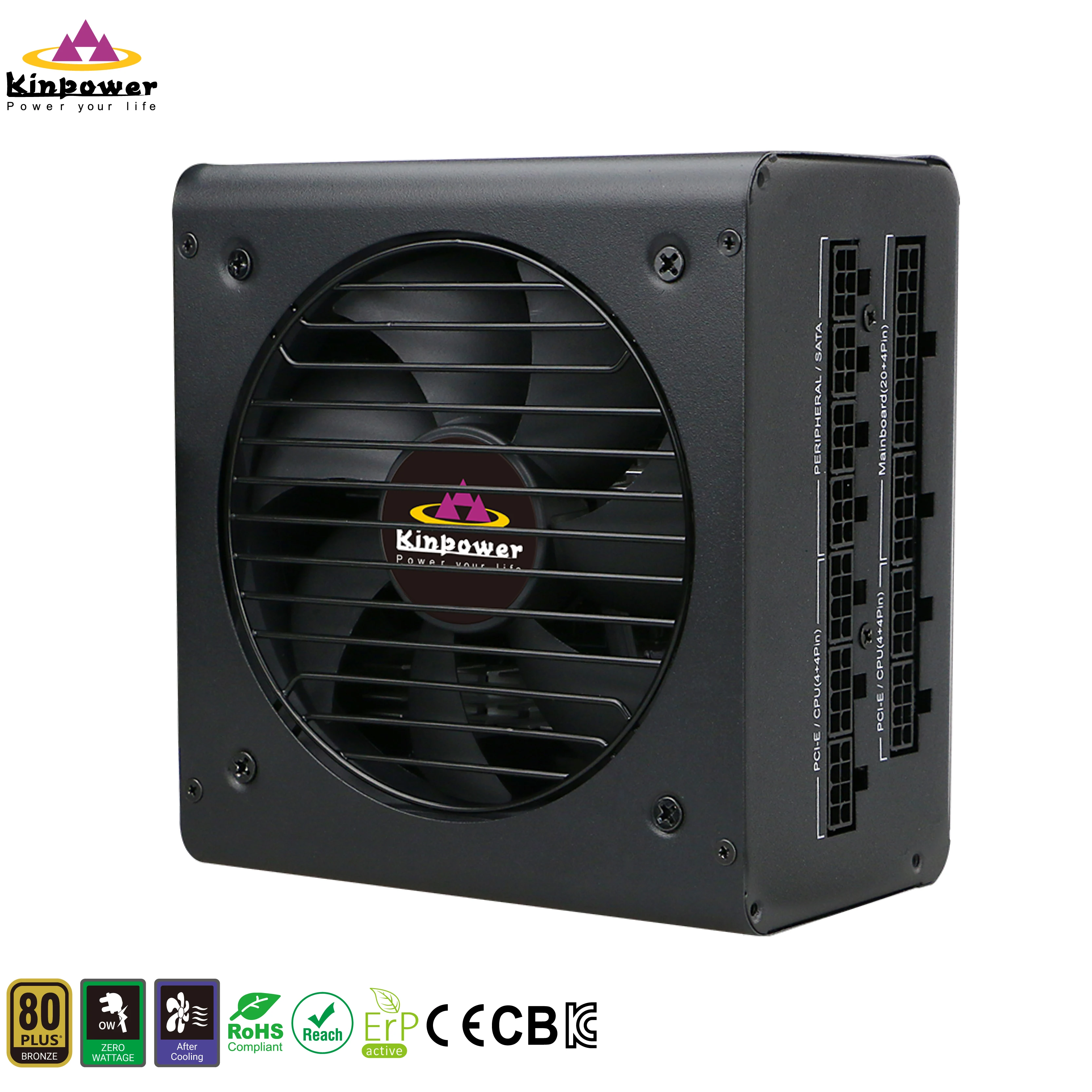 Блок питания Kinpower atx для ПК, игровой, 550-750 Вт