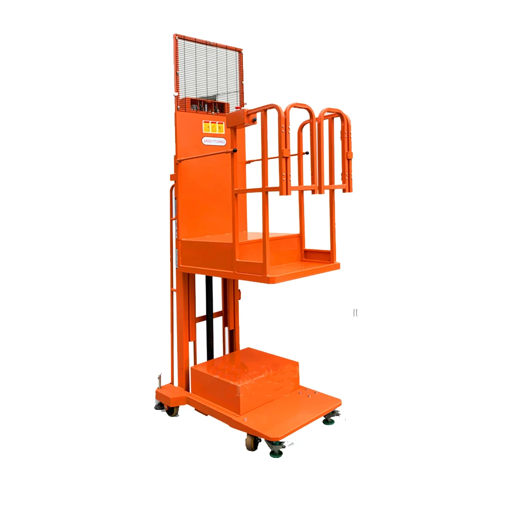 Stock Order Picker Electric Semi Electric Aerial Order Picker