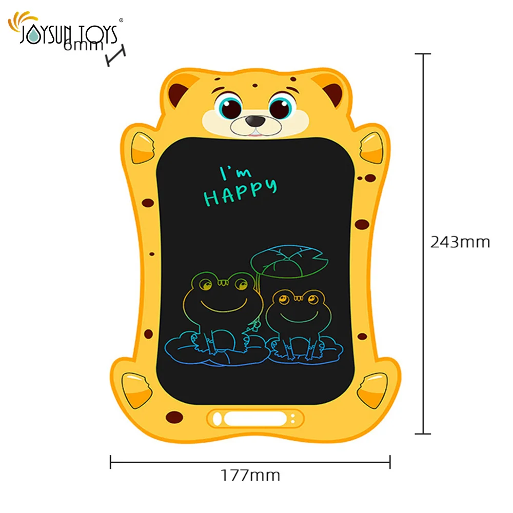 9 Inch kids animal lcd write electronic writing board digital writing  Drawing Board for kids children Painting LED Board