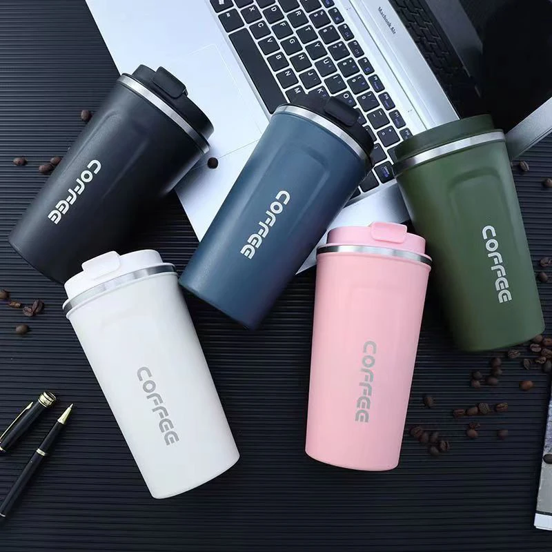Outdoor Simple Portable 304 Vacuum Stainless Steel Thermos Intelligent Temperature Display Drinking Water Bottle Cup