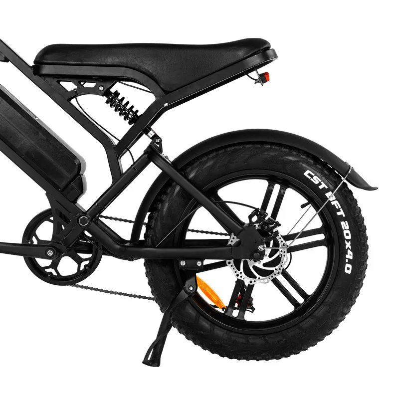 US EU Warehouse 20inch V20 750w electric bike fat tire bicycle beach cruise e-bike all terrain off road ebike e-bike