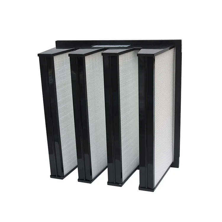 KLC 24x24x12 дюймов 99.995% 5 В V-bank H14 HEPA Box HVAC фильтр для системы кондиционирования воздуха вентиляционный