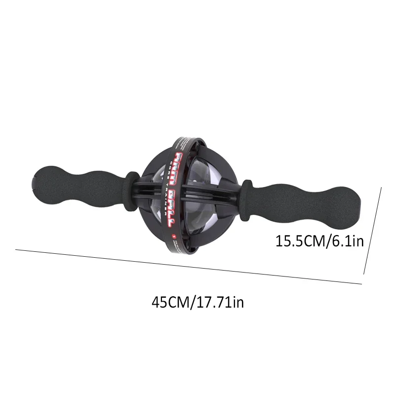 Arm Ball Strength Exerciser Gyroscope Forearm Exercise Gyroscope with LED Home Gym Equipment Fitness Metal Wrist force Ball