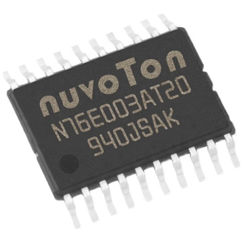 N76E003AT20 TSSOP 20 Is Compatible to Replace STM8S003F3P6 Chip N76E003AT20 ORIGINAL Cross Style Circuit Package Origin Type