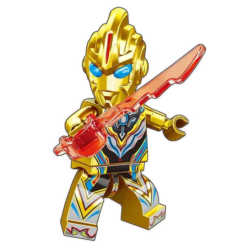 American Comics Movie Super Hero Character Man Figures Gift Boy Building Blocks Children Educational Anime Kids Toys